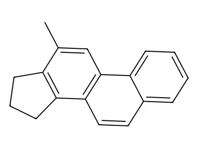 15H-Cyclopenta(a)phenanthrene, 16,17-dihydro-12-methyl- structure