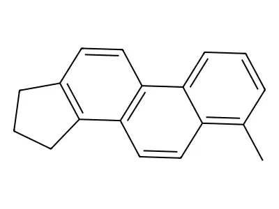 15H-Cyclopenta(a)phenanthrene, 16,17-dihydro-4-methyl- structure