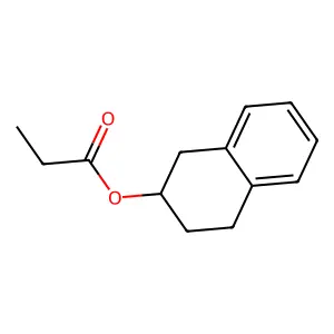 1,2,3,4-Tetrahydronaphthalen-2-yl propanoate structure