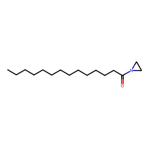 1-Myristoylaziridine structure