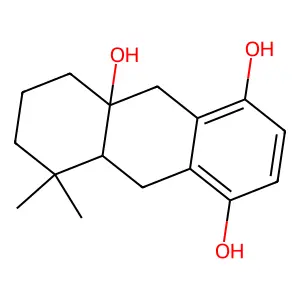 5,5-Dimethyl-5,7,8,9,10,10a-hexahydro-1,4,8a(6H)-anthracenetriol structure