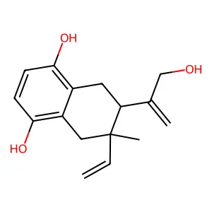 Allioquinol C structure