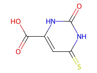 4-Thioorotate structure