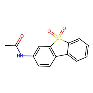 N-3-二苯并噻吩基乙酰胺S,S-二氧化物 structure