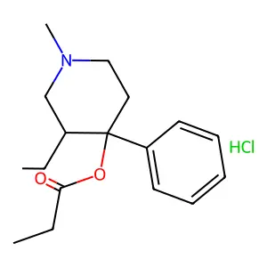 Meprodine structure