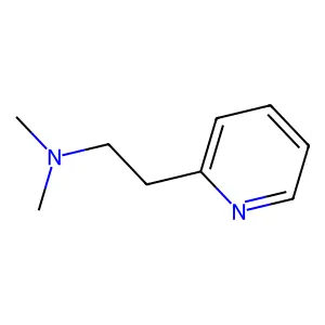 N,N-二甲基吡啶-2-乙胺 structure