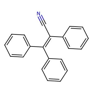 α-(二苯基亚甲基)苯乙腈 structure