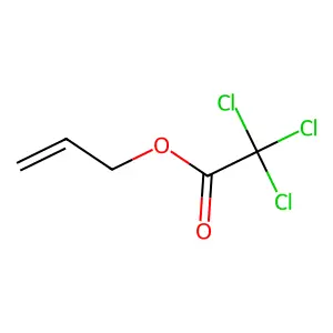 Allyl trichloroacetate structure