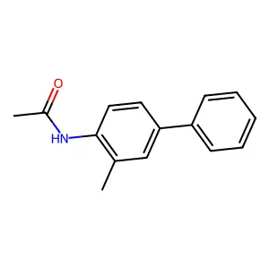 3-Methyl-4-acetylaminobiphenyl structure