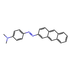 4-[(E)-(Anthracen-2-yl)diazenyl]-N,N-dimethylaniline structure
