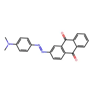 Benzenamine, 4-((9,10-dihydro-9,10-dioxo-2-anthracenyl)azo)-N,N-dimethyl- structure