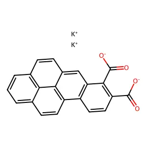 benzo(a)pyrene-7,8-dicarboxylic acid, potassium salt structure