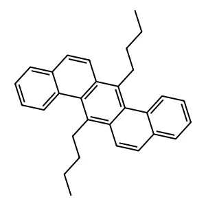 DIBENZ(a,h)ANTHRACENE, 7,14-DIBUTYL- structure