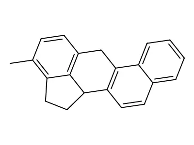 Benz(j)aceanthrylene, 1,2,6,12b-tetrahydro-3-methyl- structure