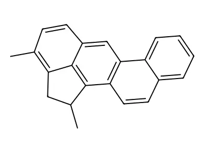 1,3-Dimethylcholanthrene structure