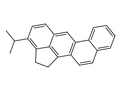 Cholanthrene, 3-isopropyl- structure