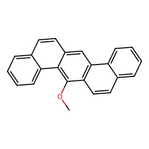 DIBENZ(a,h)ANTHRACENE, 7-METHOXY- structure