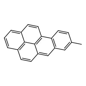 8-Methylbenzo(a)pyrene structure