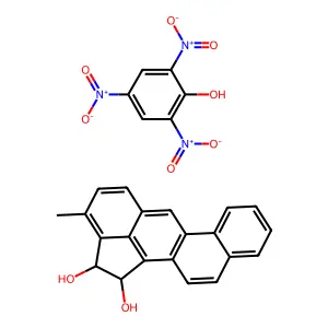 20-Methylcholanthrene picrate structure