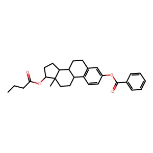 丁酸苯甲酸雌二醇 structure
