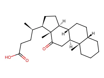 12-Oxo-5beta-cholan-24-oic Acid structure