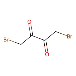 1,4-Dibromo-2,3-butanedione structure