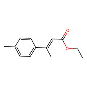 2-Butenoic acid, 3-(4-methylphenyl)-, ethyl ester, (2E)- structure