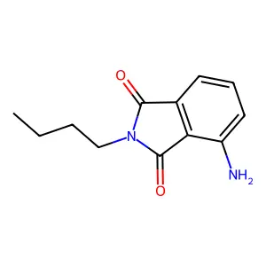 6-methyl-1-phenyl-n-[3-(propan-2-yloxy)propyl]-1h-pyrazolo[3,4-d]pyrimidin-4-amine structure
