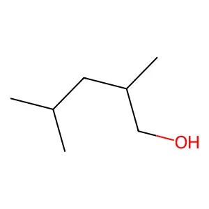2,4-Dimethyl-1-pentanol structure