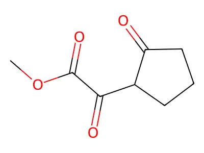 Methyl 2-oxo-2-(2-oxocyclopentyl)acetate structure