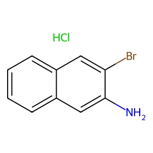 3-溴-2-萘胺盐酸盐(1:1) structure