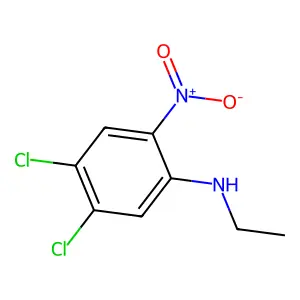 4,5-二氯-N-乙基-2-硝基苯胺 structure