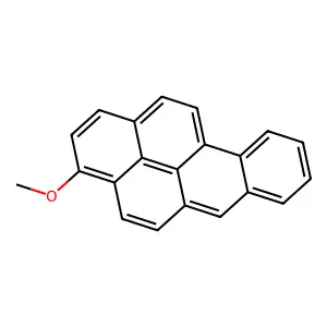 BENZO(a)PYRENE, 3-METHOXY- structure