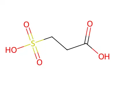 3-磺基丙酸 structure