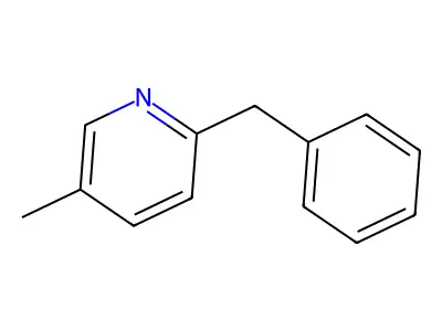2-Benzyl-5-methylpyridine structure
