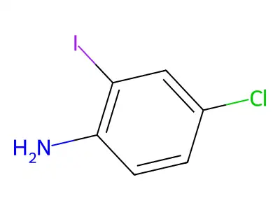 4-Chloro-2-iodoaniline structure