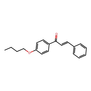 1-(4-Butoxyphenyl)-3-phenylprop-2-en-1-one structure