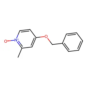 4-(Benzyloxy)-2-methylpyridine 1-oxide structure