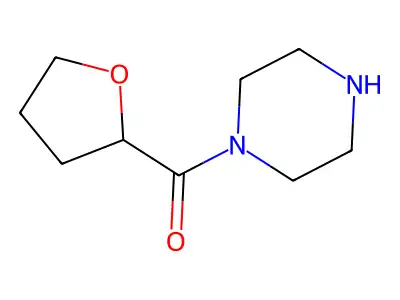 1-(Tetrahydro-2-furoyl)piperazine structure