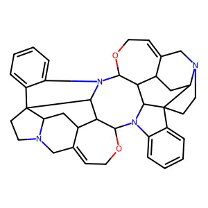 Caracurine V structure