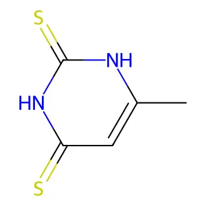 2,4(1H,3H)-Pyrimidinedithione, 6-methyl- structure