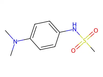 Methanesulfonamide, N-[4-(dimethylamino)phenyl]- structure