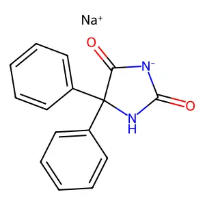 苯妥英 structure