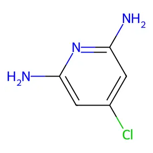 4-Chloropyridine-2,6-diamine structure