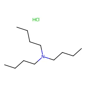 1-Butanamine, N,N-dibutyl-, hydrochloride (1:1) structure