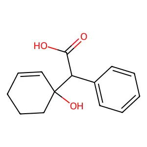 2-Cyclohexyl-3-hydroxy-3-methylpentanoic acid structure