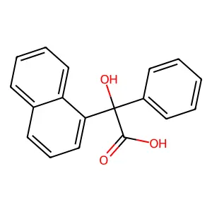 羟基(萘-1-基)苯乙酸 structure