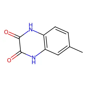 1,4-Dihydro-6-methylquinoxaline-2,3-dione structure