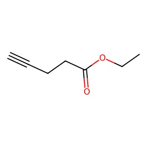 4-Pentynoic acid ethyl ester structure