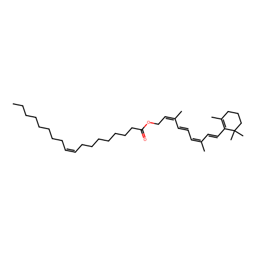 Retinol oleate structure